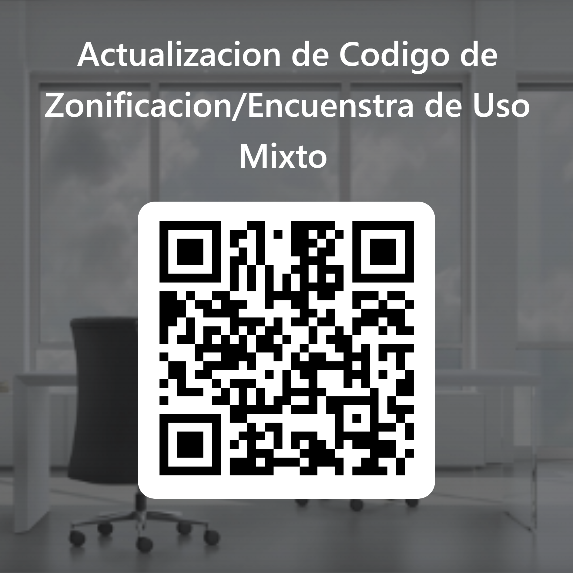 QR Code for Zoning Code Update Survey - Spanish
